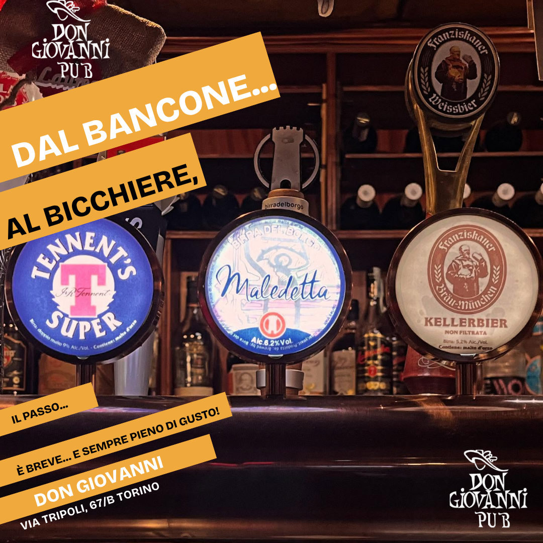 Don Giovanni Pub Torino: Birra alla Spina e Atmosfera Unica Don Giovanni Pub Torino: Birra alla Spina e Atmosfera Unica